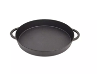 Сковорода чугунная для гриля XXL/XL/L/M, круглая, 2 ручки, D360мм Big Green Egg