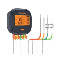 Цифровой термометр bluetooth, Wi-Fi InkBird IBBQ-4T для овощей, мяса, рыбы