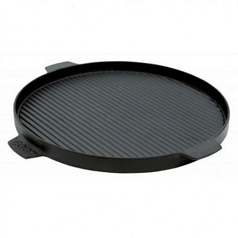 Сковорода чугунная планча двусторонняя для грилей Big Green Egg S и MiniMax