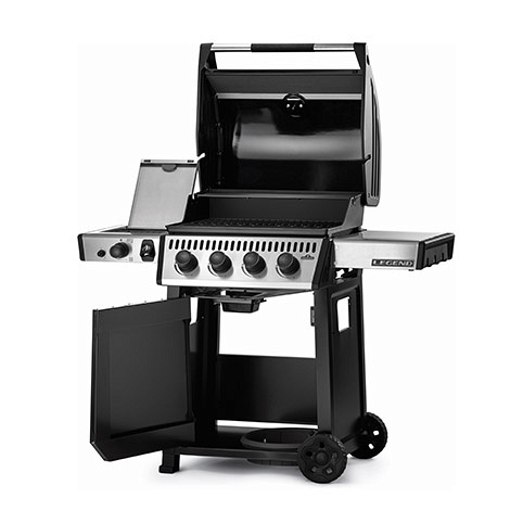 Газовый гриль Napoleon Legend-425 SIB стальной с крышкой