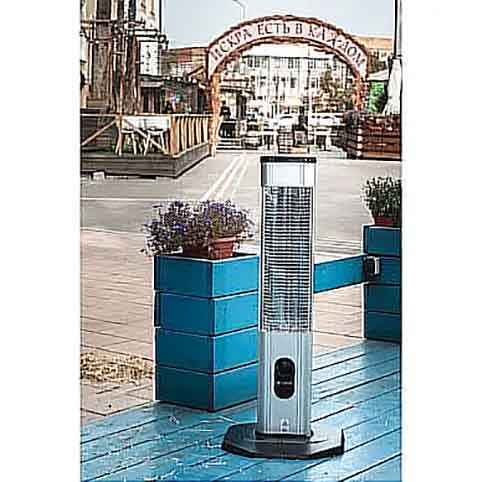Напольный карбоновый обогреватель Luxeva LXV 2000-TS silver