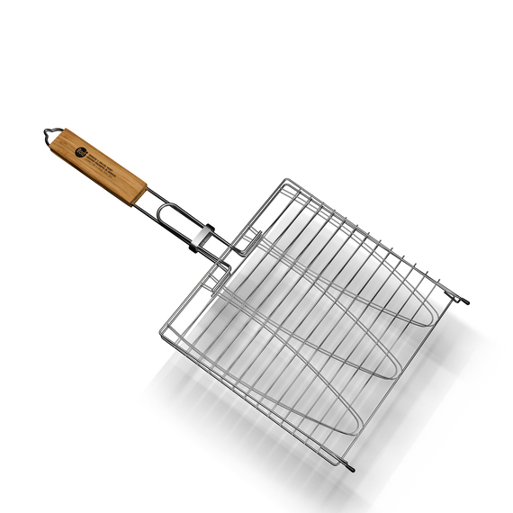 Решетка барбекю для рыбы M-size 800 Degrees Barbecue Fish Basket для печи