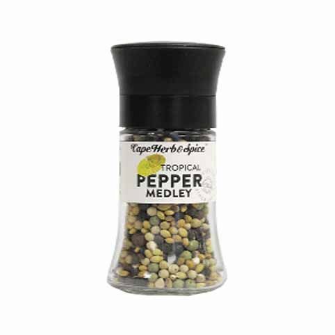 Приправа Тропический перец 45г в мельнице CapeHerb
