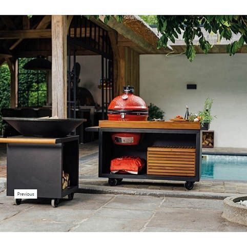 Стол OFYR Table PRO для Kamado Joe черный