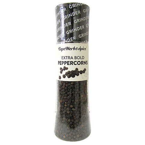 Перец черный горошек в мельнице 185г CapeHerb