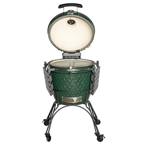 Керамический угольный гриль DinoEgg Classic Green