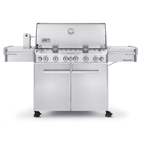 Газовый гриль Weber Summit S-670 GBS для пиццы и барбекю