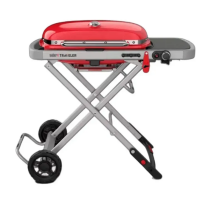 Weber Traveler гриль газовый портативный, уличный красный