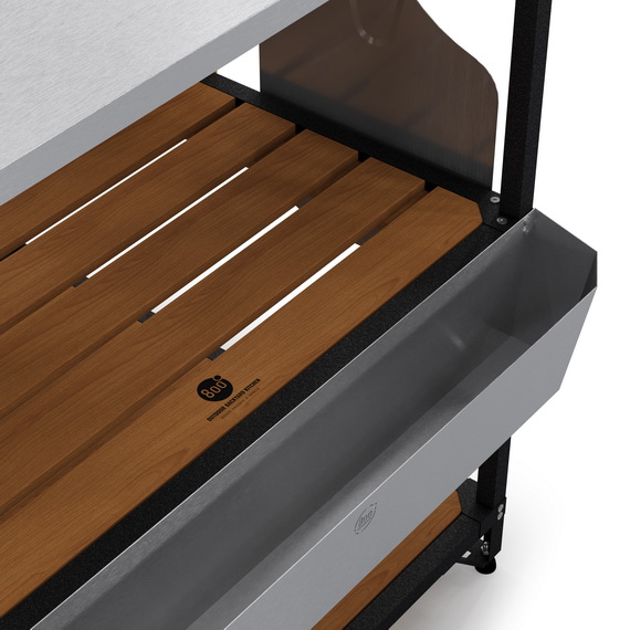 Ящик-лоток EBS пристольный подвесной 800 Degrees Hanging Tray Size 800