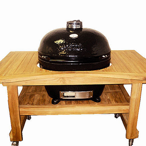 Керамический гриль барбекю Primo Oval 400 XL для гриль кухни 