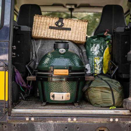 Угольный гриль керамический Big Green Egg MiniMax, решетка 33 см