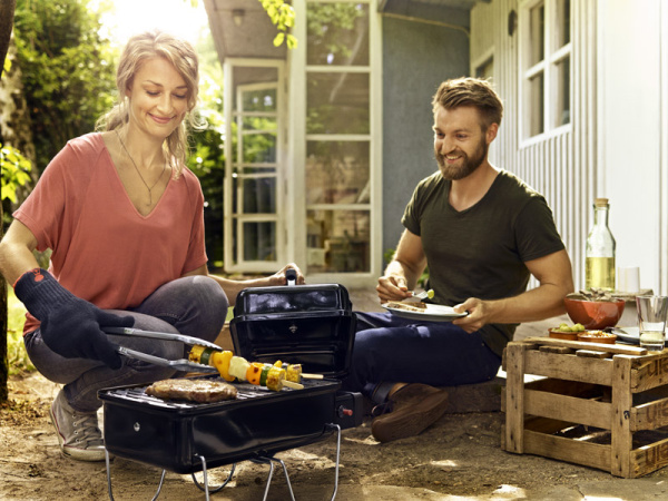 Газовый гриль Вебер в беседку Go Anywhere Gas