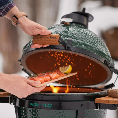Угольный гриль керамический Big Green Egg MiniMax, решетка 33 см
