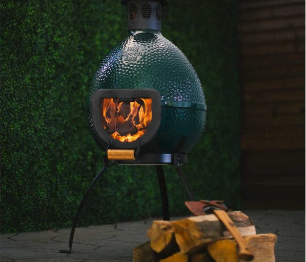 Керамический садовый камин Big Green Egg Chiminea