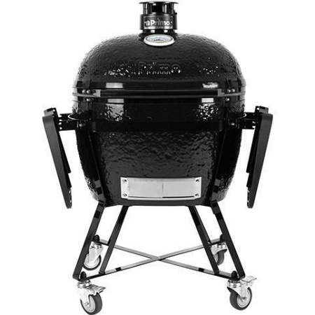 Керамический гриль Primo Oval 400 XL All in One с подставкой и столиком