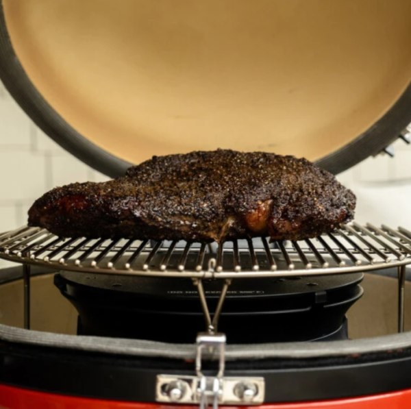 Вставка для копчения SloRoller для гриля Kamado Big Joe с подставкой под решетки