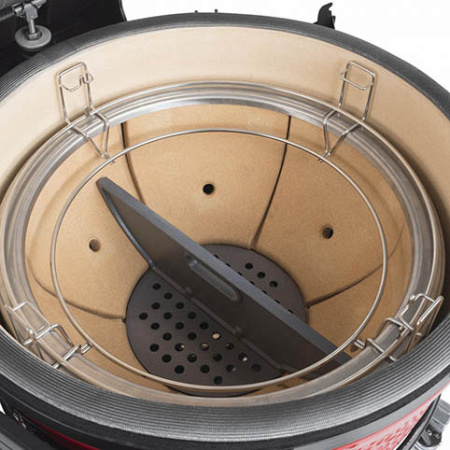 Керамический гриль барбекю Kamado Joe Stand-Alone Big Joe II red