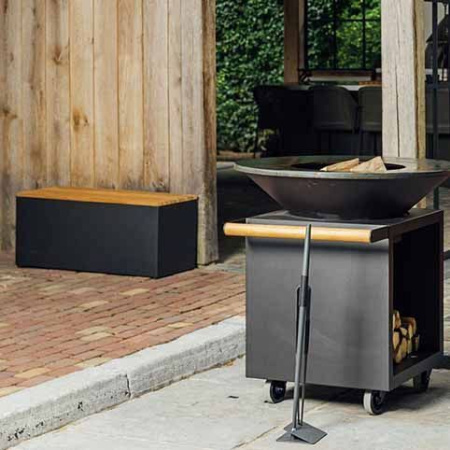 Садовая скамейка OFYR Corten Black