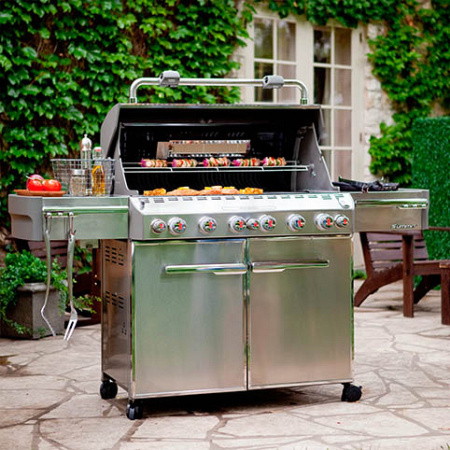 Газовый гриль Weber Summit S-670 GBS для пиццы и барбекю