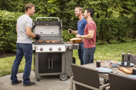Гриль газовый Weber Genesis II E-315 GBS, черный