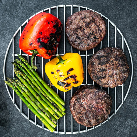Угольный гриль керамический Big Green Egg MiniMax, решетка 33 см