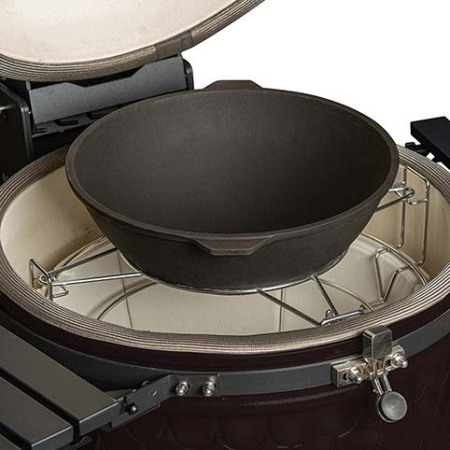 Керамический угольный гриль DinoEgg Classic Black