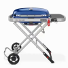 Weber Traveler гриль газовый портативный, уличный синий
