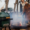 Угольный гриль керамический Big Green Egg MiniMax, решетка 33 см