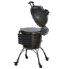 Керамический угольный гриль DinoEgg Classic Black