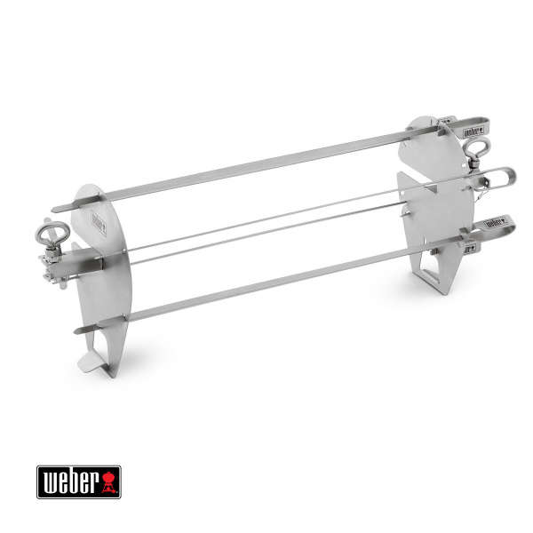 Набор инструментов-шампуров для вертела для жарки и копчения Weber Crafted