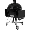 Керамический гриль барбекю Primo Oval 300 Family All in One с подставкой и столиком