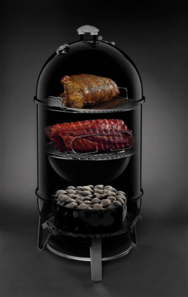 Коптильня Smokey Mountain Cooker,  печь для копчения 47 см