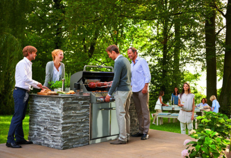 Гриль барбекю газовый встраиваемый Weber Summit S-660 GBS