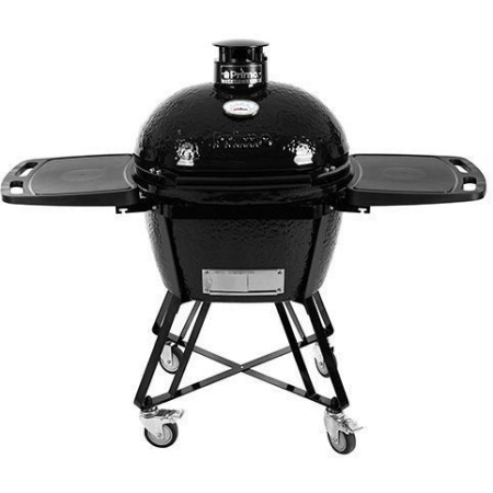 Керамический гриль барбекю Primo Oval 300 Family All in One с подставкой и столиком