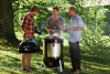 Угольная коптильня Smokey Mountain Cooker, печь для копчения 57 см