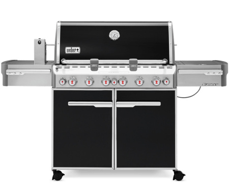 Газовый гриль Weber Summit E-670 GBS, черный