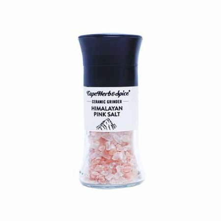 Соль розовая гималайская в мельнице 110г CapeHerb