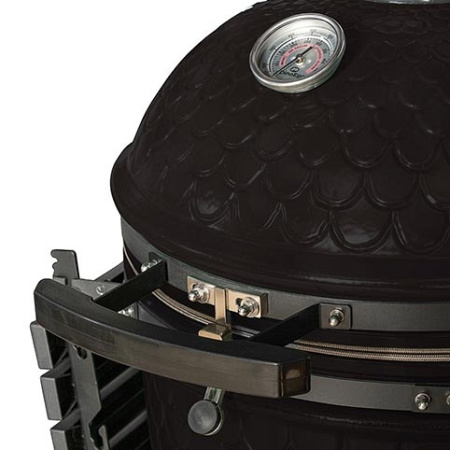Керамический угольный гриль DinoEgg Classic Black