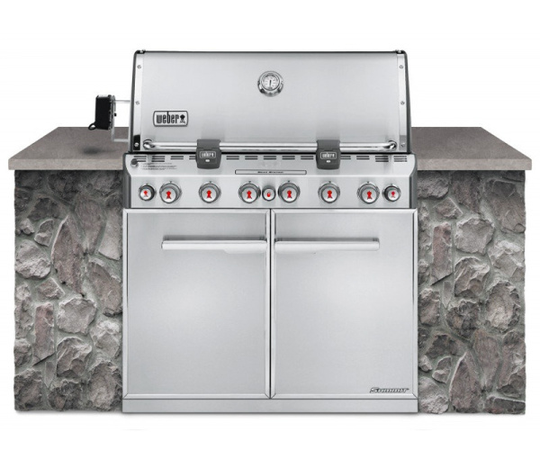 Гриль барбекю газовый встраиваемый Weber Summit S-660 GBS