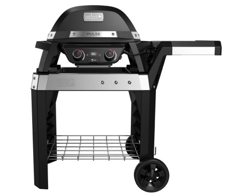 Электрический барбекю Weber Pulse 2000 на подставке - тележке, черный, для кухни