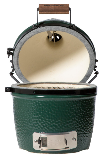 Угольный гриль керамический Big Green Egg MiniMax, решетка 33 см