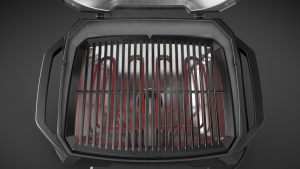 Гриль барбекю электрический Weber PULSE 2000, черный для гриль кухни