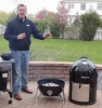 Коптильня Smokey Mountain Cooker,  печь для копчения 47 см