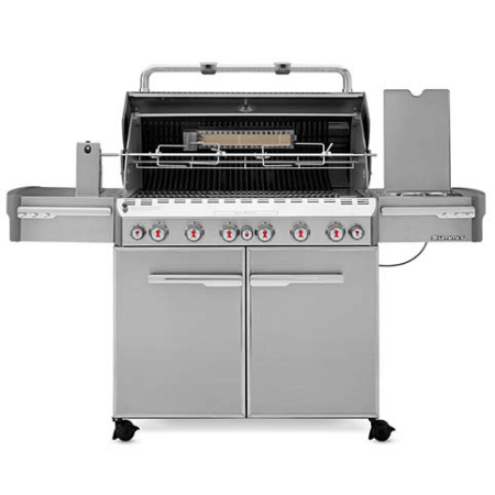 Газовый гриль Weber Summit S-670 GBS для пиццы и барбекю