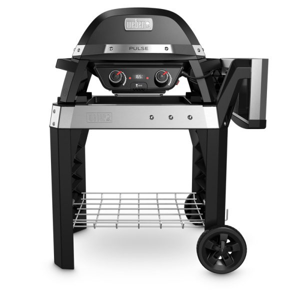 Электрический барбекю Weber Pulse 2000 на подставке - тележке, черный, для кухни