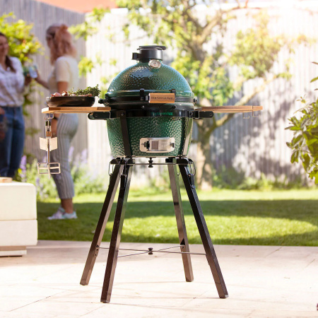 Угольный гриль керамический Big Green Egg MiniMax, решетка 33 см