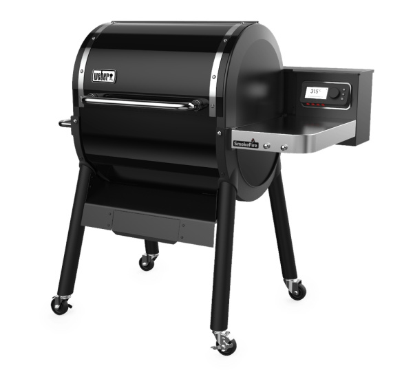 Пеллетный гриль барбекю Weber SmokeFire EX4 GBS с металлическим столиком